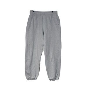 Lululemon Athleisure Scuba Joggers Womens S Grey Cotton Blend LW5GI9S